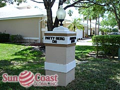 Cypress Lake Country Club Villas Sign